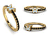 Elegant Enamel Butterfly Black Diamond Ring - Butterfly No. 7 image 10