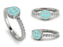 Elegant Enamel Smile Diamond Ring - Smile No. 3 image 2