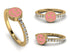 Elegant Enamel Smile Diamond Ring - Smile No. 1 image 5