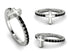 Elegant Enamel Cross Black Diamond Ring - Cross No. 9 image 6