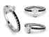 Elegant Enamel Cross Black Diamond Ring - Cross No. 9 image 10
