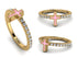 Elegant Enamel Cross Diamond Ring - Cross No. 1 image 14