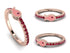 Elegant Enamel Fish Ruby Ring - Fish No. 11 image 1