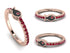 Elegant Enamel Fish Ruby Ring - Fish No. 11