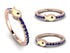 Elegant Enamel Fish Sapphire Ring - Fish No. 14 image 4