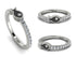 Elegant Enamel Fish Diamond Ring - Fish No. 3