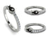 Elegant Enamel Fish Diamond Ring - Fish No. 3