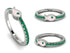 Elegant Enamel Fish Emerald Ring - Fish No. 6 image 11