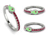 Elegant Enamel Fish Ruby Ring - Fish No. 12 image 5