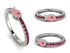 Elegant Enamel Fish Ruby Ring - Fish No. 12 image 6