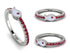 Elegant Enamel Fish Ruby Ring - Fish No. 12 image 8