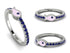 Elegant Enamel Fish Sapphire Ring - Fish No. 15 image 11