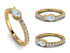 Elegant Enamel Fish Diamond Ring - Fish No. 1 image 10