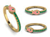 Elegant Enamel Fish Emerald Ring - Fish No. 4 image 7