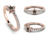 Elegant Enamel Star Diamond Ring - Star No. 2