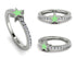 Elegant Enamel Star Diamond Ring - Star No. 3