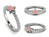 Elegant Enamel Star Diamond Ring - Star No. 3