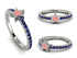 Elegant Enamel Star Sapphire Ring - Star No. 15 image 6
