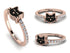 Elegant Enamel Cat Diamond Ring - Cat No. 2 image 13