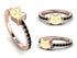 Elegant Enamel Cat Black Diamond Ring - Cat No. 8 image 2