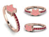 Elegant Enamel Cat Ruby Ring - Cat No. 11