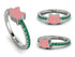 Elegant Enamel Cat Emerald Ring - Cat No. 6 image 6