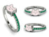 Elegant Enamel Cat Emerald Ring - Cat No. 6 image 9