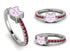 Elegant Enamel Cat Ruby Ring - Cat No. 12