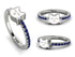 Elegant Enamel Cat Sapphire Ring - Cat No. 15 image 11