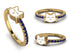 Elegant Enamel Cat Sapphire Ring - Cat No. 13 image 6
