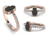 Elegant Enamel Hamsa Diamond Ring - Hamsa No. 2 image 12