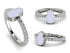 Elegant Enamel Hamsa Diamond Ring - Hamsa No. 3 image 8