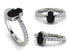 Elegant Enamel Hamsa Diamond Ring - Hamsa No. 3 image 13