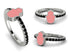 Elegant Enamel Hamsa Black Diamond Ring - Hamsa No. 9 image 6