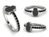 Elegant Enamel Hamsa Black Diamond Ring - Hamsa No. 9 image 12