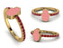 Elegant Enamel Hamsa Ruby Ring - Hamsa No. 10 image 6