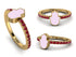 Elegant Enamel Hamsa Ruby Ring - Hamsa No. 10 image 11