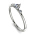 Minimalist Thin Diamond Ring - Brielle No. 3 image 1