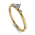 Minimalist Thin Diamond Ring - Brielle No. 1 image 1