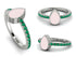 Elegant Enamel Pear Emerald Ring - Pear No. 6 image 6