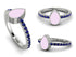 Elegant Enamel Pear Sapphire Ring - Pear No. 15 image 5