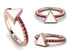 Elegant Enamel Triangle Ruby Ring - Triangle No. 11 image 6