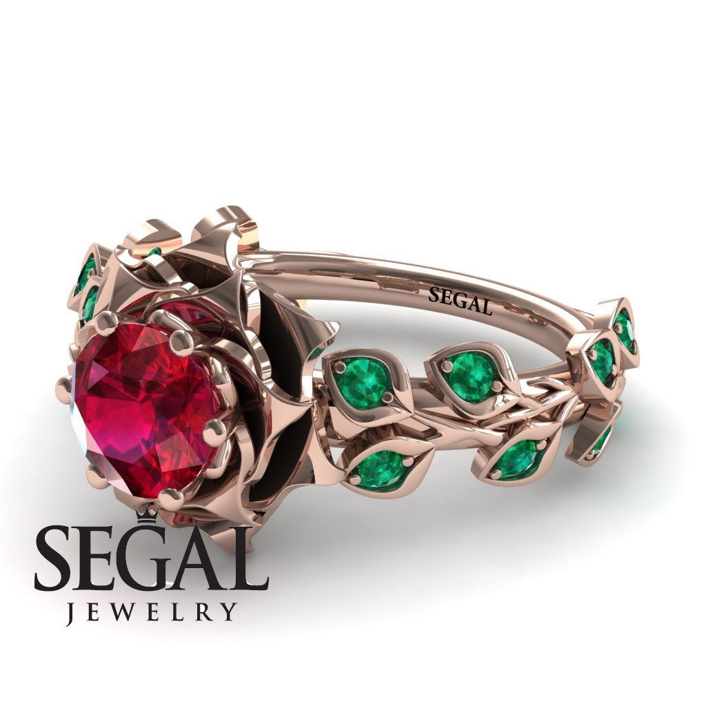 Rose Flower And Leaves- Diana no. 11