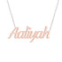 Gold Name Necklace - Aaliyah