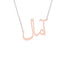 Gold Name Necklace - Aamal - آمال