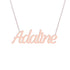 Gold Name Necklace - Adaline