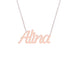 Gold Name Necklace - Alina