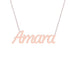 Gold Name Necklace - Amara