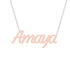 Gold Name Necklace - Amaya