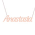 Gold Name Necklace - Anastasia